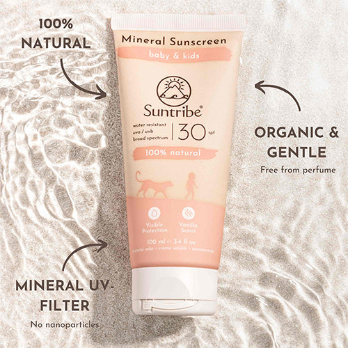 Suntribe - Baby & Kids Organic Mineral Sunscreen SPF 30 - Bild 3